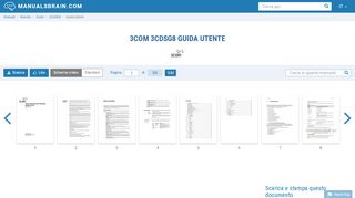 
                            6. 3com 3CDSG8 Guida Utente - manualsbrain.com