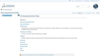 
                            2. 3D ContentCentral Help - SolidWorks Web Help