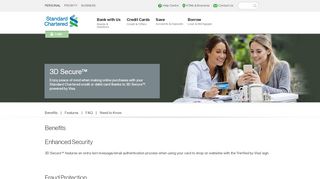 
                            5. 3D Secure™ - Standard Chartered