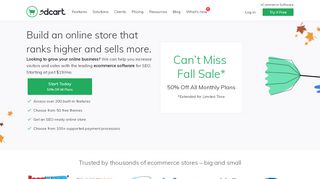 
                            2. 3dcart - eCommerce Software | 2019's Top Rated Software