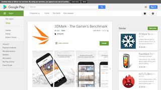 
                            8. 3DMark - The Gamer's Benchmark - Apps on Google Play