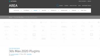 
                            9. 3ds Max 2020 Plugins | The 3ds Max Blog | AREA by Autodesk