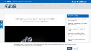 
                            6. 3M Oral Care Launches Clarity Clear Aligner System