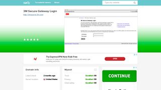 
                            2. 3msource.3m.com - 3M Secure Gateway Login - …