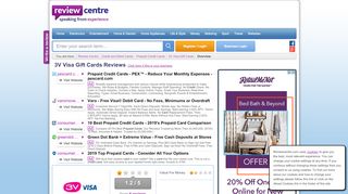 
                            3. 3V Visa Gift Cards Reviews | Prepaid Credit Cards | Review ...
