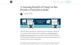 
                            8. 4 Amazing Benefits of Using On-line Portals to Find Jobs in India