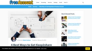 
                            3. 4 Best Ways to Get Keep2share Premium Account - Free …