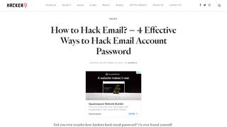 
                            11. 4 Effective Ways to Hack Email Account - [Email Hacker 2019]