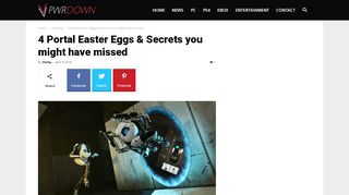 
                            2. 4 Portal Easter Eggs & Secrets you might have missed - PwrDown