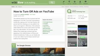 
                            6. 4 Simple Ways to Block Ads on YouTube - wikiHow