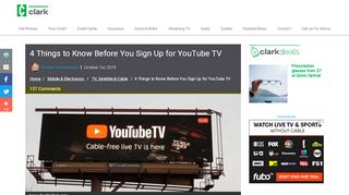 
                            8. 4 things to know before you sign up for YouTube TV - Clark ...