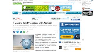 
                            8. 4 ways to link PF account with Aadhaar - The Economic Times