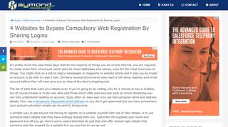 
                            6. 4 Websites to Bypass Compulsory Web Registration By ...