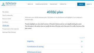 
                            3. 403(b) plan - Fairfax CPS | VALIC