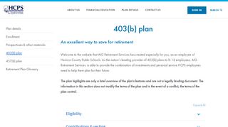 
                            9. 403(b) plan - Henrico County Public Schools Home | VALIC