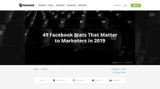 
                            7. 41 Facebook Stats That Matter to Marketers in 2019