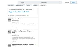 
                            7. 42 Cycop jobs in United States - LinkedIn