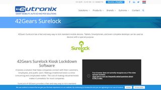 
                            1. 42Gears Surelock • Kiosk Lockdown Solution • …