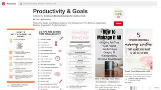 
                            8. 43 Best Productivity & Goals images in 2019 | Organizers ...