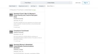 
                            4. 48 Front Rush jobs in United States - LinkedIn