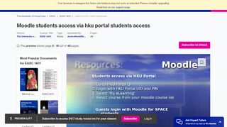 
                            8. 48 pages Moodle Students access via HKU Portal Students ...