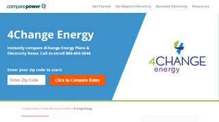 
                            8. 4Change Energy - Affordable Texas Electricity Plans ...