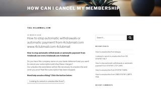 
                            8. 4clubmail.com – How can I cancel my membership