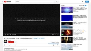 
                            3. 4K 80's Computer Portal Moving Background #AAVFX #VJLOOP ...