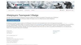 
                            7. 4Netplayers Teamspeak 3 Badge - secure.4players.de