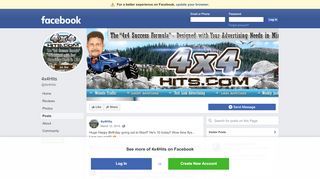 
                            1. 4x4Hits - Posts | Facebook