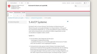 
                            2. 5 AVCP Systeme - bbl.admin.ch