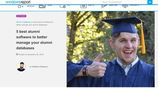 
                            5. 5 best alumni software to better manage your alumni databases