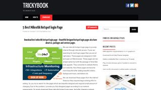 
                            3. 5 Best Mikrotik Hotspot login Page - TrickyBook