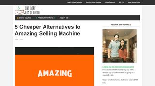 
                            5. 5 Cheaper Alternatives to Amazing Selling Machine