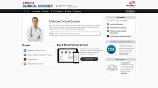 
                            3. 5-Minute Clinical Consult powered by Unbound Medicine