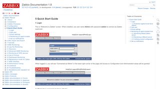 
                            5. 5 Quick Start Guide [Zabbix Documentation 1.8]