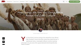 
                            7. 5 Things We Bet You Don't Know About the Zulu Culture ...