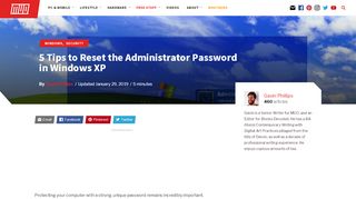 
                            10. 5 Tips To Reset The Administrator Password in Windows XP