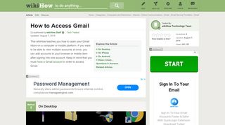 
                            2. 5 Ways to Access Gmail - wikiHow