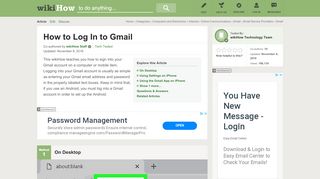 
                            10. 5 Ways to Log In to Gmail - wikiHow