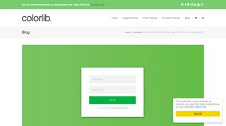 
                            10. 50 Free HTML5 And CSS3 Login Form For Your Website 2017 - Colorlib