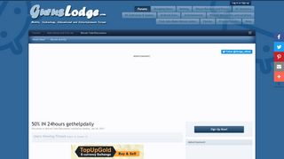 
                            6. 50% IN 24hours gethelpdaily | Guruslodge - Internet forum ...