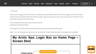 
                            4. 50. Login - Arctic Spas