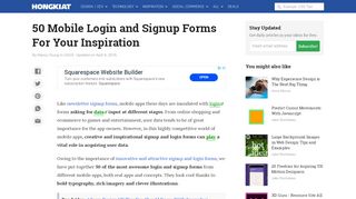 
                            11. 50 Mobile Login and Signup Forms For Your Inspiration ...