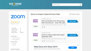
                            6. 50% Off Zoom.us Coupon Codes & Promo Codes - Sep. 2019