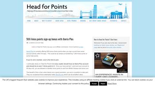 
                            9. 500 Avios points for free by joining Iberia Plus