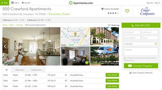 
                            4. 500 Crawford Apartments Apartments - Houston, TX | Apartments.com