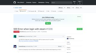 
                            4. 500 Error when login with steam · Issue #1206 · odota/core ...