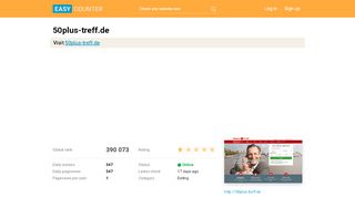 
                            7. 50plus-treff.de: Partnersuche und Kontaktanzeigen für ...