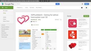 
                            7. 50PlusMatch - Dating for aktive mennesker over 50 - Apps ...